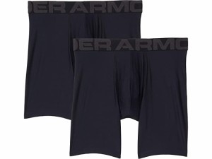 (取寄) アンダーアーマー メンズ テック 6 ボクサージョック 2-パック Under Armour men Under Armour Tech 6" Boxerjock 2-Pack Black/B