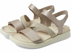 (取寄) エコー レディース フロート 2 バンド サンダル ECCO women ECCO Flowt 2 Band Sandal Grey Rose Metallic