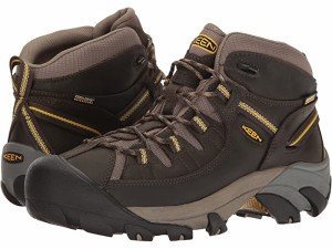 (取寄) キーン メンズ ターギー リ ミッド KEEN men  Targhee II Mid Black Olive/Yellow