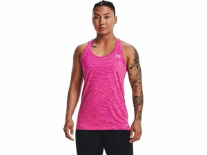 (取寄) アンダーアーマー レディース Ua テック タンク トップ - ツイスト Under Armour women Under Armour UA Tech Tank Top - Twist R