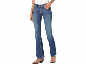 (取寄) アリアット レディース リアル ミッドライズ コリーン ブーツカット ジーンズ Ariat women  R.E.A.L. Mid-Rise Corinne Bootcut J