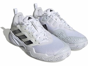 (取寄) アディダス メンズ バリケード adidas men adidas Barricade Footwear White/Core Black/Matte Silver