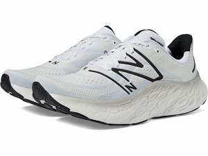 (取寄) ニューバランス メンズ フレッシュ フォーム X モア V4 New Balance men New Balance Fresh Foam X More v4 White/Black Metallic