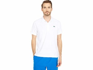 (取寄) ラコステ メンズ ショート スリーブ スポーツ ブリーザブル ラン-レジスタント インターロック ポロ シャツ Lacoste men  Short S