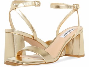 (取寄) スティーブマデン レディース ラグゼ ヒールド サンダル Steve Madden women Steve Madden Luxe Heeled Sandal Gold