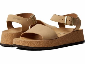 (取寄) ビルケンシュトック レディース グレンダ バイ パピリオ Birkenstock women  Glenda by Papillio Sandcastle Nubuck