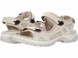 (取寄) エコー スポーツ レディース ユカタン サンダル ECCO Sport women ECCO Sport Yucatan Sandal Limestone Yak Nubuck