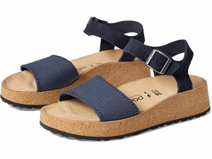 (取寄) ビルケンシュトック レディース グレンダ バイ パピリオ Birkenstock women Birkenstock Glenda by Papillio Midnight Canvas/Sue