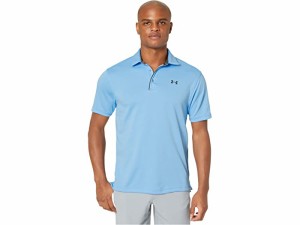 (取寄) アンダーアーマー ゴルフ メンズ テック ポロ Under Armour Golf men Under Armour Golf Tech Polo Carolina Blue/Pitch Gray