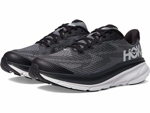 (取寄) キッズ クリフトン 9 (ビッグ キッド) Hoka Kids kids Hoka Kids Clifton 9 (Big Kid) Black/White