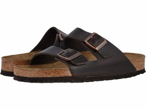 (取寄) ビルケンシュトック アリゾナ ソフト フットベッド - レザー (ユニセックス) Birkenstock  Arizona Soft Footbed - Leather (Unis