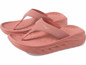 (取寄) ホカオネオネ レディース オラ リカバリー フリップ Hoka women Hoka Ora Recovery Flip Earthenware/Earthenware