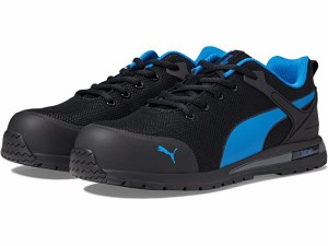 (取寄) プーマ セーフティー メンズ レビティ ニット ロウ ASTM エー PUMA Safety men PUMA Safety Levity Knit Low ASTM EH Black/Blue