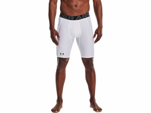 (取寄) アンダーアーマー メンズ ヒートギア アーマー ロング ショーツ Under Armour men Under Armour Heatgear Armour Long Shorts Whi