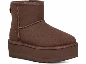 (取寄) アグ レディース クラシック ミニ プラットフォーム UGG women UGG Classic Mini Platform Burnt Cedar