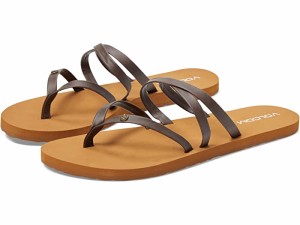 (取寄) ボルコム レディース イージー ブリージー リ サンダル Volcom women Volcom Easy Breezy II Sandal Brown 1