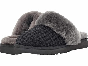 (取寄) アグ レディース コージー ニット スリッパ UGG women  Cozy Knit Slipper New Black