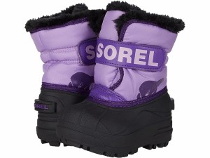 (取寄) ソレル キッズ キッズ スノー コマンダー (トドラー) SOREL Kids kids SOREL Kids Snow Commander (Toddler) Gumdrop/Purple Viol