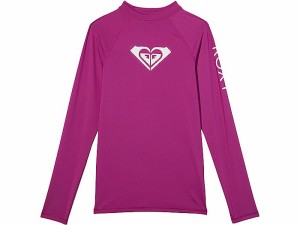 (取寄) ロキシー キッズ ガールズ ホール ハーティッド ロング スリーブ ラッシュガード (ビッグ キッズ) Roxy Kids girls Roxy Kids Who