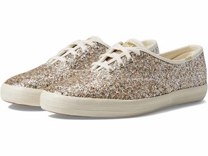 (取寄) ケッズ レディース チャンピオン グリッター セル Keds women Keds Champion Glitter Cel Gold