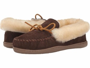 (取寄) ミネトンカ レディース アルパイン シープスキン モック Minnetonka women Minnetonka Alpine Sheepskin Moc Chocolate