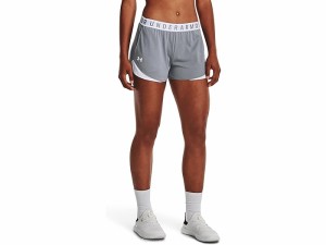 (取寄) アンダーアーマー レディース プレイ アップ ショーツ 3.0 Under Armour women Under Armour Play Up Shorts 3.0 Steel Light Hea