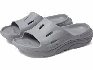 (取寄) ホカオネオネ オラ リカバリー スライド 3 Hoka Hoka Ora Recovery Slide 3 Grey/Grey