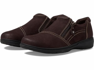 (取寄) クラークス レディース カーリー レイ Clarks women Clarks Carleigh Ray Dark Brown Nubuck