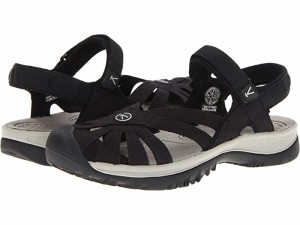 (取寄) キーン レディース ロゼ サンダル KEEN women  Rose Sandal Black/Neutral Gray