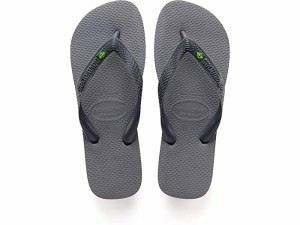 (取寄) ハワイアナス メンズ ブラジル フリップ フロップ サンダル Havaianas men Havaianas Brazil Flip Flop Sandal Steel Grey