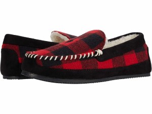 (取寄) ラルフローレン メンズ カリ リ モカシン スリッパ Polo Ralph Lauren men  Cali II Moccasin Slipper Black/Red 2