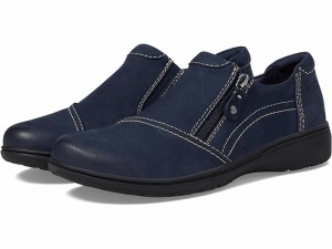 (取寄) クラークス レディース カーリー レイ Clarks women Clarks Carleigh Ray Navy Nubuck