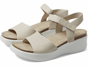 (取寄) エコー レディース フロート ウェッジ コルク サンダル ECCO women ECCO Flowt Wedge Cork Sandal Limestone