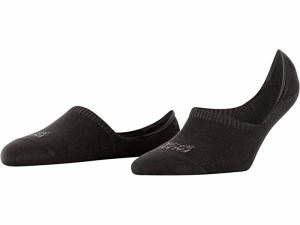 (取寄) ファルケ レディース ステップ ハイ カット ノー ショー ソックス Falke women Falke Step High Cut No Show Socks Black