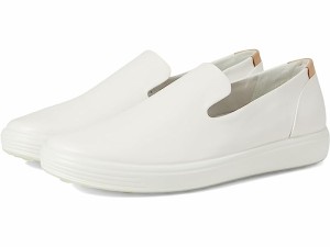 (取寄) エコー レディース ソフト 7 スリップ-オン スニーカー ECCO women ECCO Soft 7 Slip-On Sneaker White/Powder