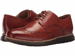 (取寄) コールハーン メンズ オリジナル グランド ショートウィング Cole Haan men  Original Grand Shortwing Woodbury Leather/Java