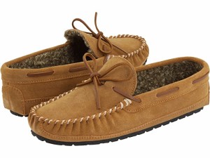 (取寄) ミネトンカ メンズ ケイシー スリッパ Minnetonka men  Casey Slipper Cinnamon Suede