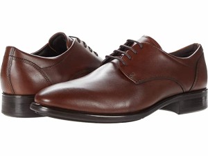 (取寄) エコー メンズ シティトレイ プレーン トゥ タイ ECCO men  Citytray Plain Toe Tie Cognac