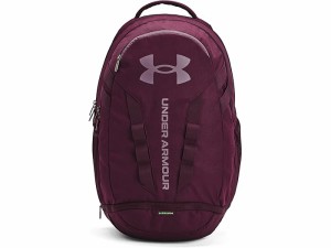 (取寄) アンダーアーマー ハッスル 5.0 バックパック Under Armour Under Armour Hustle 5.0 Backpack Dark Maroon/Green Screen/Misty P