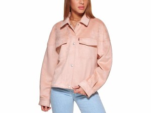 (取寄) リーバイス レディース ソフト フォー スエード シャケット Levi's women Levi's Soft Faux Suede Shacket Rose Mist