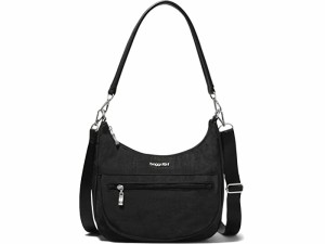 (取寄) バッガリーニ レディース モダン ポケット ハーフ ムーン バッグ Baggallini women Baggallini Modern Pocket Half Moon Bag Blac