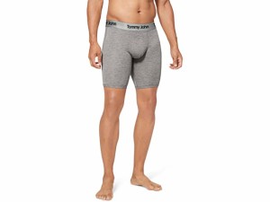 (取寄) トミー ジョン メンズ セカンド スキン ボクサー ブリーフ 8 Tommy John men  Second Skin Boxer Brief 8" Medium Heather Grey