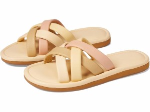 (取寄) メイドウェル レディース ザ スライド サンダル Madewell women Madewell The Leeandra Slide Sandal Buttered Scone Multi