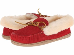 (取寄) ミネトンカ レディース アルパイン シープスキン モック Minnetonka women Minnetonka Alpine Sheepskin Moc Red