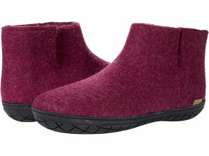 (取寄) グレーラップ ウール ブート ラバー アウトソール Glerups  Wool Boot Rubber Outsole Cranberry/Black Rubber