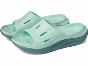 (取寄) ホカオネオネ オラ リカバリー スライド 3 Hoka Hoka Ora Recovery Slide 3 Mist Green/Trellis