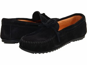 (取寄) ミネトンカ メンズ クラシック モック Minnetonka men  Classic Moc Black Suede