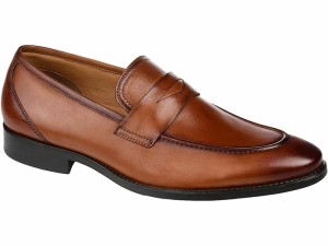 (取寄) トーマス&ヴァイン メンズ ビショップ エプロン トゥ ペニー ローファー Thomas & Vine men  Bishop Apron Toe Penny Loafer Cogn