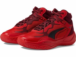 (取寄) プーマ キッズ キッズ プレイメーカー プロ ミッド (ビッグ キッド) PUMA Kids kids PUMA Kids Playmaker Pro Mid (Big Kid) Red 