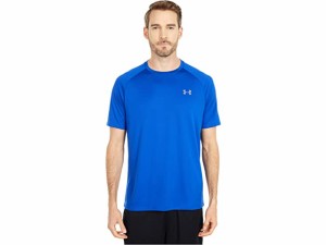 (取寄) アンダーアーマー メンズ Ua テック ショート スリーブ ティー Under Armour men  UA Tech Short Sleeve Tee Royal/Graphite